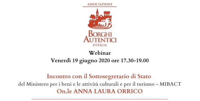 Webinar Borghi Autentici